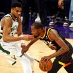 Kevin Durant minimiza enterrada em cima de Giannis: &lsquo;N&atilde;o &eacute; a primeira vez&hellip;