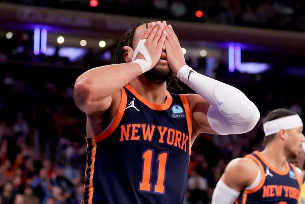 NBA: estrela dos Knicks perde at&eacute; a fala com mensagem da torcida