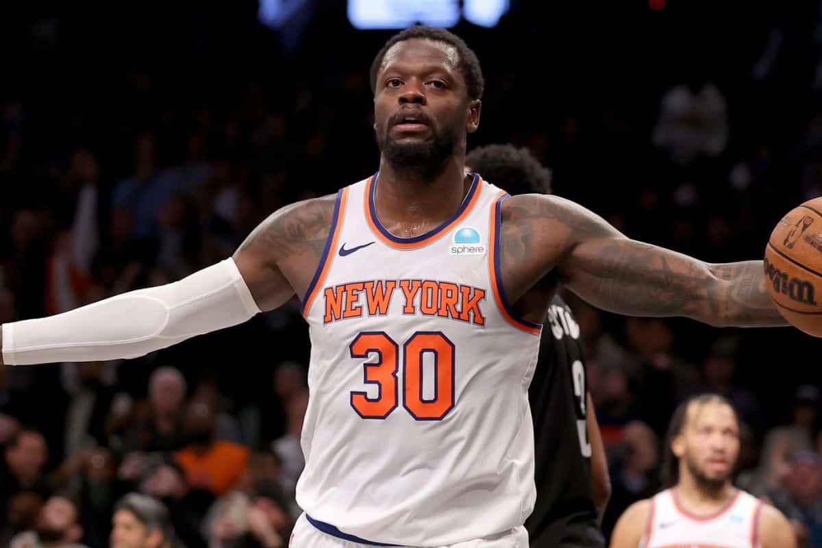 Julius Randle, do New York Knicks, seria reserva do Leste no All-Star Game. Foto: Icon sport