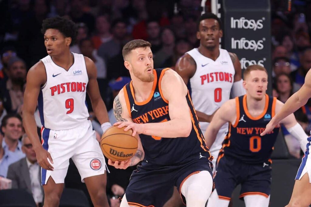 NBA: arbitragem admite erro em falta n&atilde;o marcada durante Pistons x Knicks