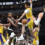 NBA: Lakers superam desvantagem sem LeBron e vencem Bucks ap&oacute;s duas prorroga&ccedil;&otilde;es