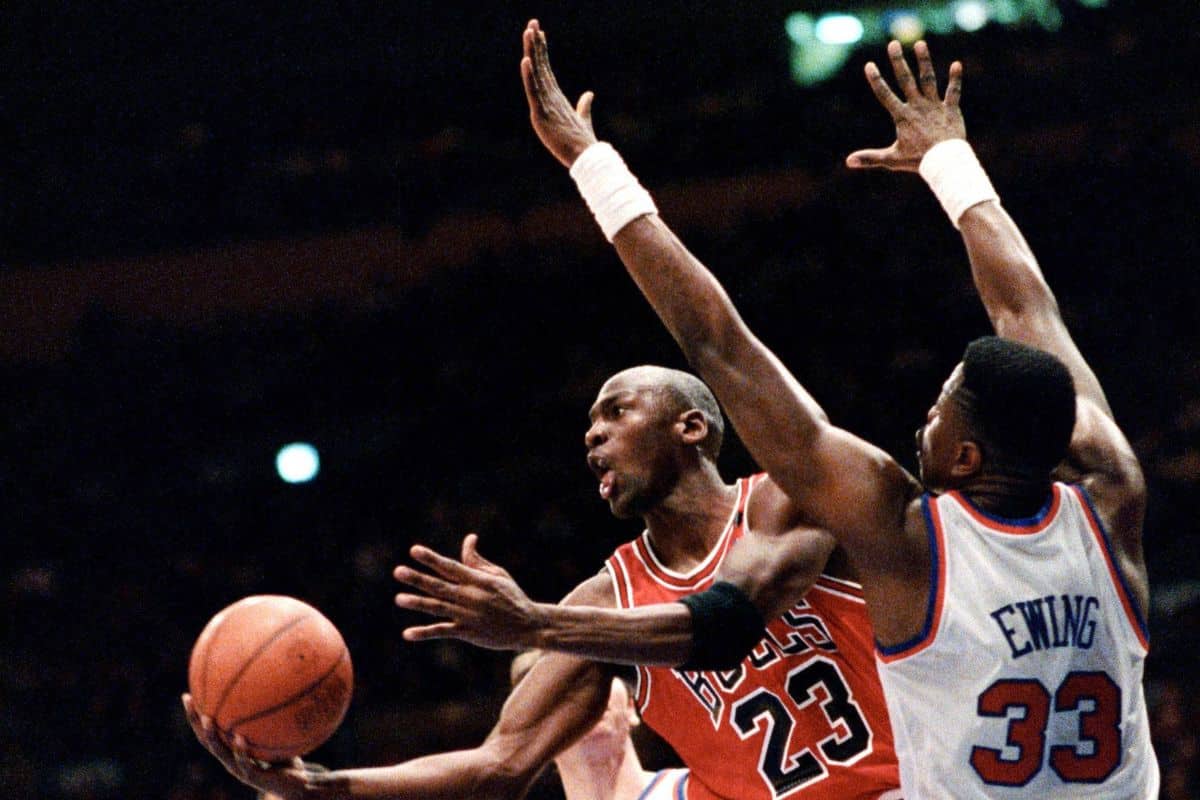 Michael Jordan foi carrasco dos Knicks na d&eacute;cada de 1990. Foto: Icon Sport