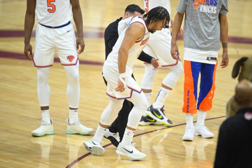 NBA: T&eacute;cnico dos Knicks atualiza status de Jalen Brunson ap&oacute;s les&atilde;o contra Cavaliers