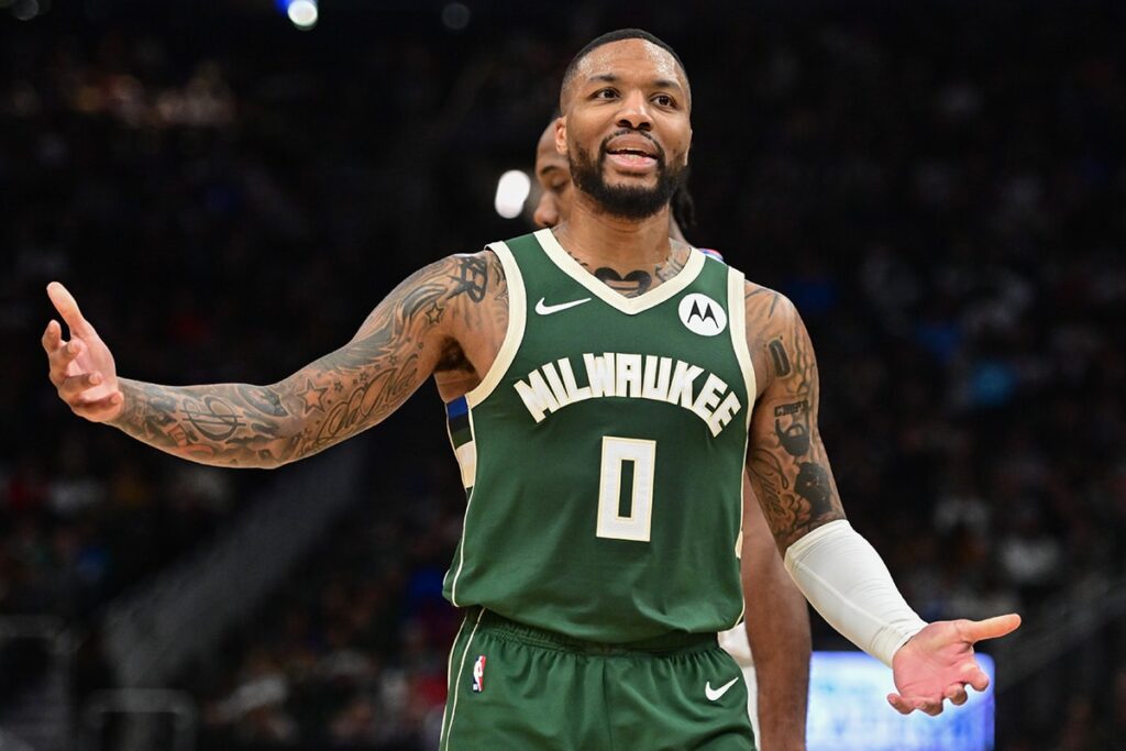 NBA: Sem gigante grego, Lillard comanda Bucks em incr&iacute;vel virada contra os Clippers