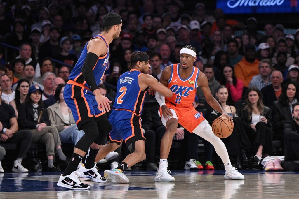 NBA: Thunder vira contra os Knicks, reassume lideran&ccedil;a e carimba playoffs no Oeste