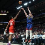 NBA: Nuggets sofrem sem Jokic e Murray, mas vencem Trail Blazers fora de casa