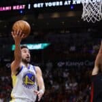 NBA: Klay Thompson d&aacute; show e comanda vit&oacute;ria dos Warriors sobre o Heat