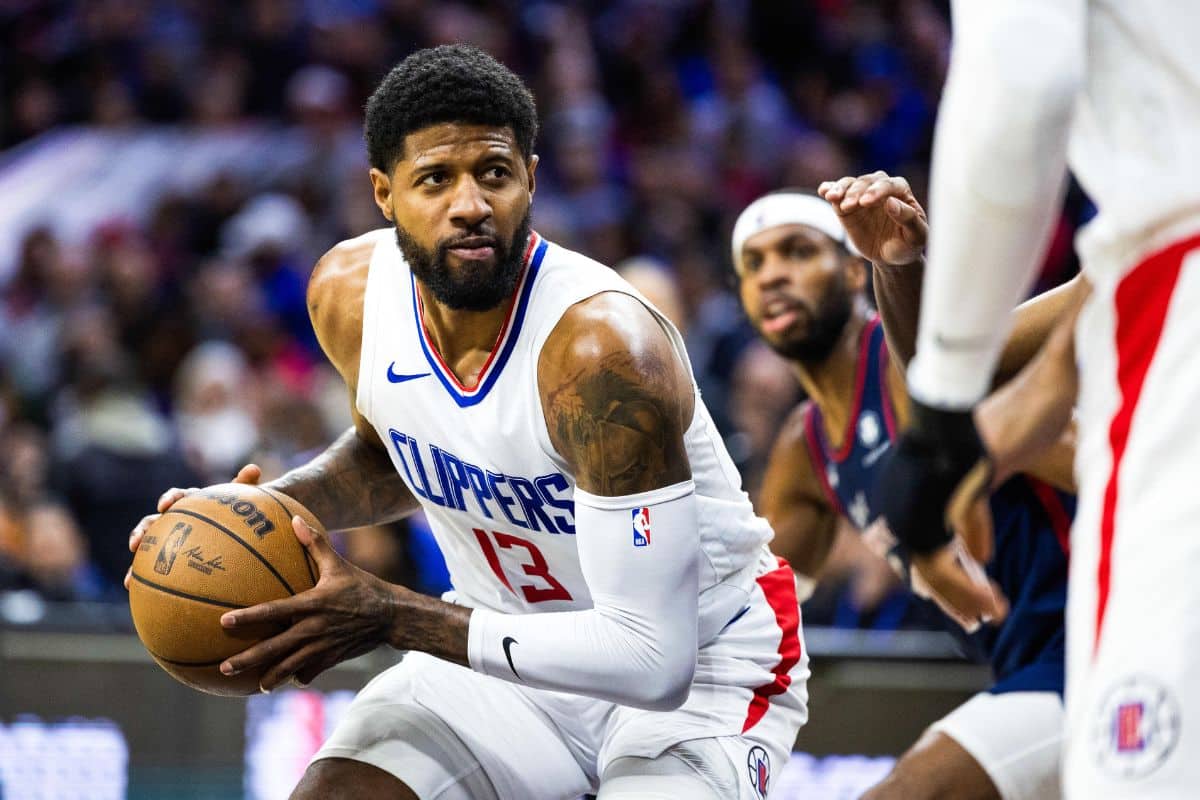 Clippers de Paul George deu adeus aos Playoffs.  (Foto: Icon Sport)
