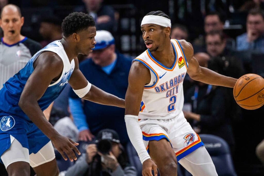 NBA: Shai Gilgeous-Alexander reage ao saber que Edwards se acha melhor