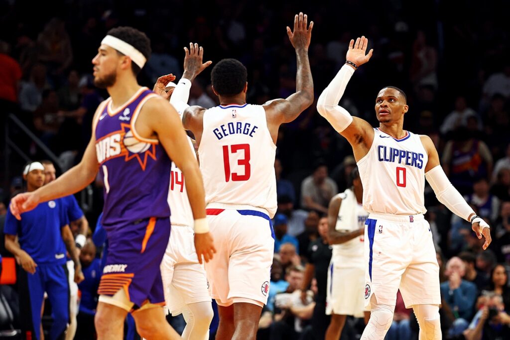 NBA: Que surra! Clippers vencem Suns e garentem vaga nos playoffs