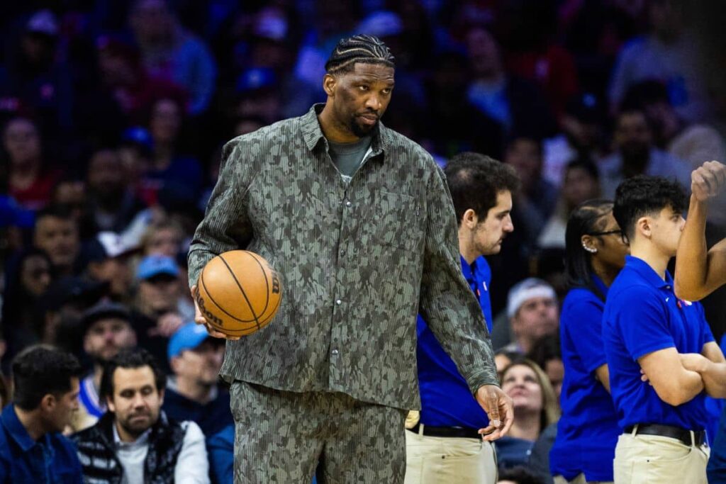 NBA: Retorno de Embiid aos 76ers est&aacute; pr&oacute;ximo, diz jornalista