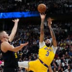 NBA Playoffs 2024: Lakers lideram todo o jogo, mas Nuggets vencem no &uacute;ltimo segundo em Jogo 2