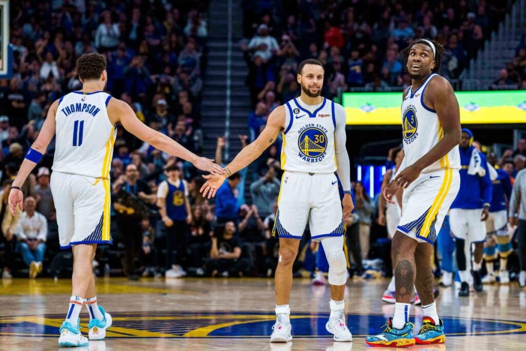 Todo mundo odeia o Green? Curry e Klay comentam sobre expuls&otilde;es do &lsquo;bad boy&rsquo; dos Warriors