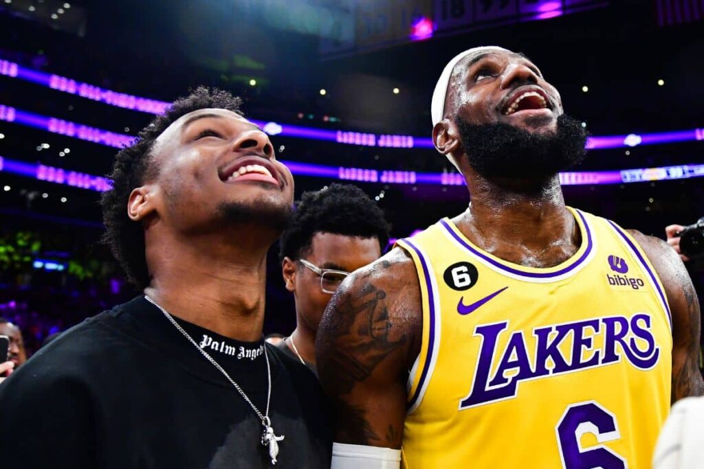 Pai e filho juntos na NBA? Filho de LeBron James se declara para o Draft 2024