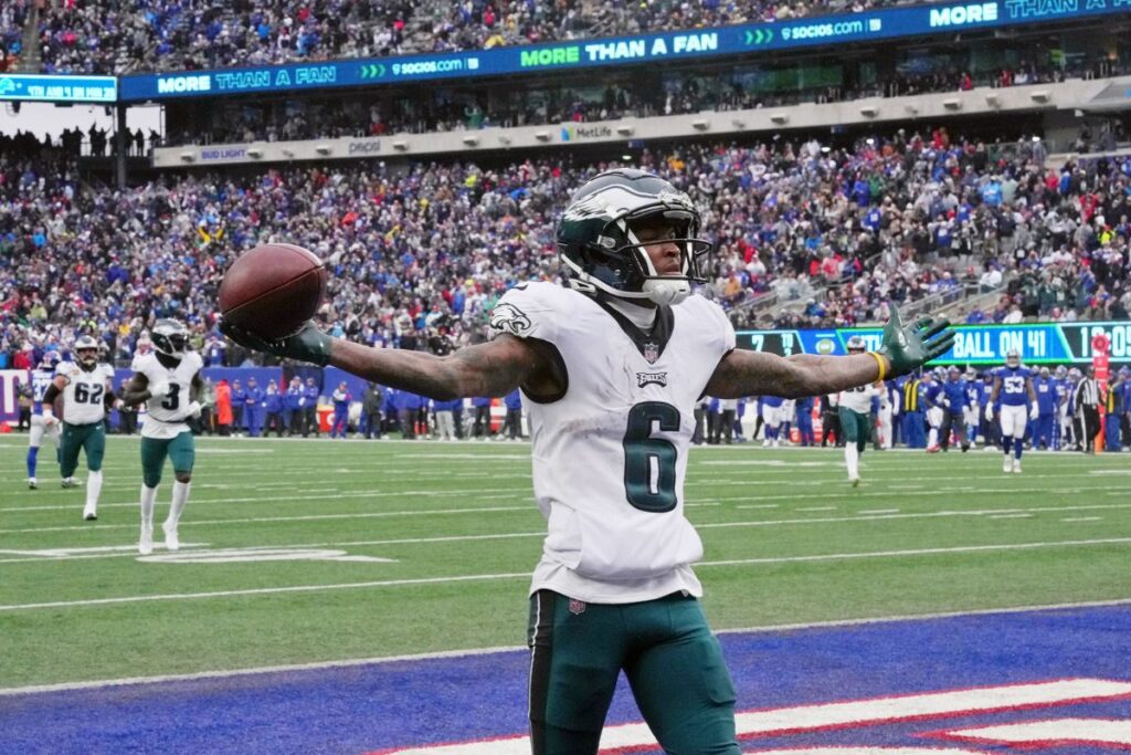 NFL: Wide receiver dos Eagles aceita renova&ccedil;&atilde;o por US$ 75 milh&otilde;es