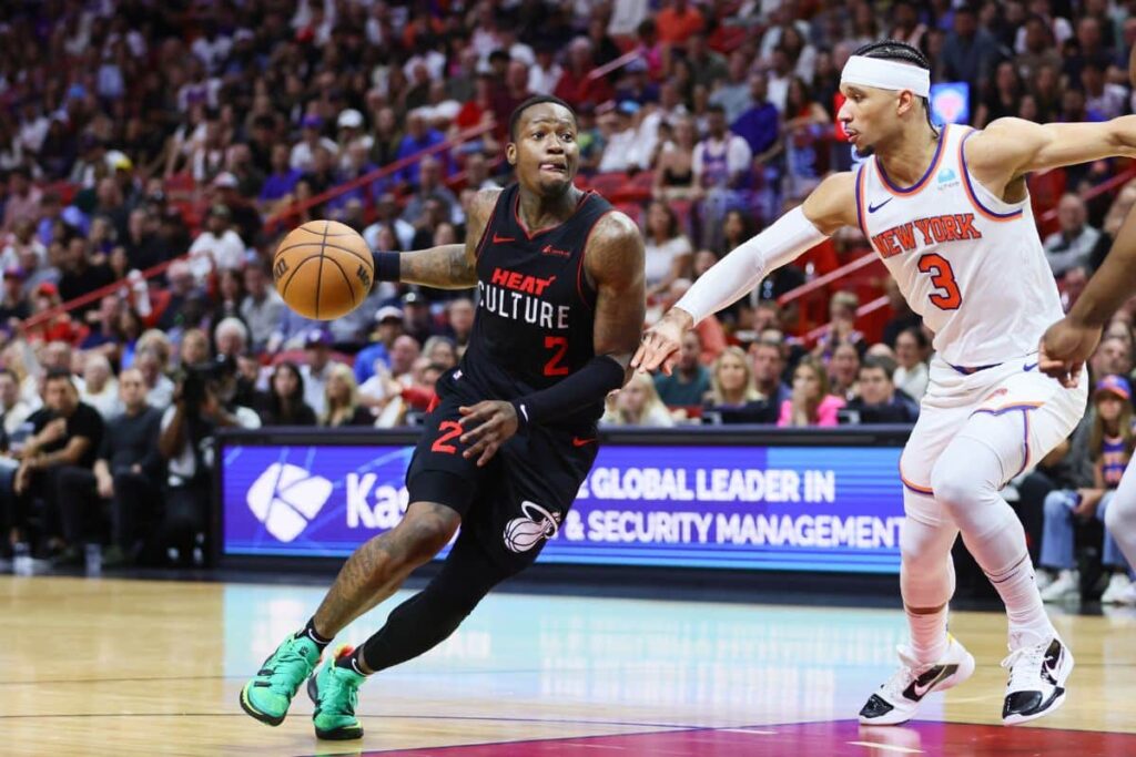 Com show de Terry Rozier, Heat domina Knicks e vence em casa