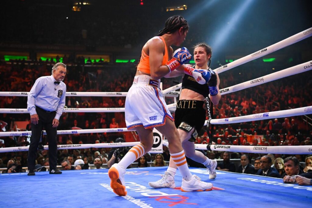 Boxe: Taylor e Serrano fazem revanche por cinturões em card de Tyson x Paul