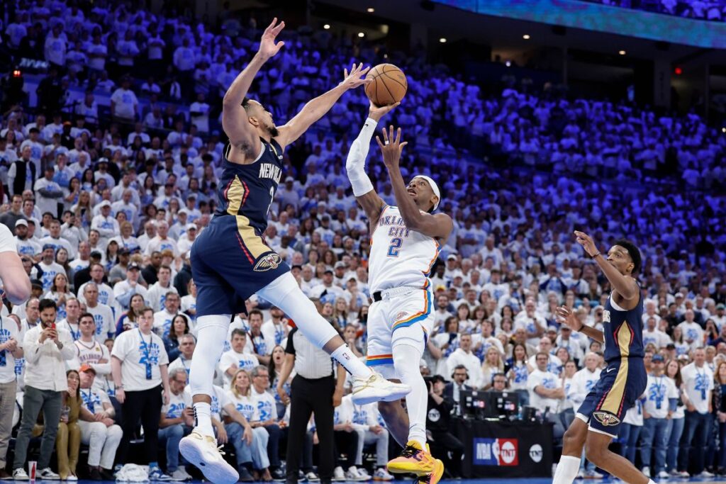 NBA Playoffs 2024: Shai decide no fim, Thunder segura rea&ccedil;&atilde;o e vence Pelicans