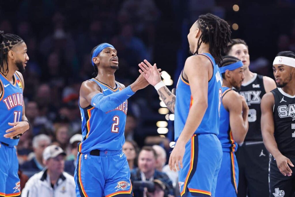 NBA: Thunder atropela Spurs e coloca press&atilde;o em Nuggets e Timberwolves