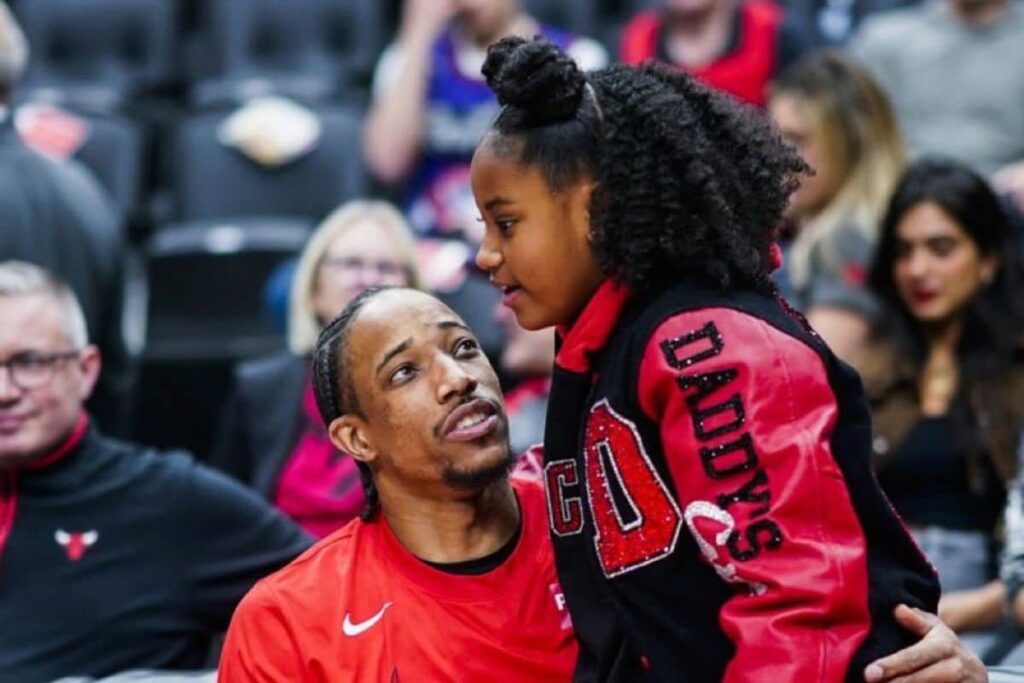 NBA: como a filha de DeRozan &lsquo;ajudou&rsquo; o Chicago Bulls no play-in de 2023?