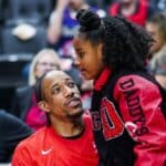 NBA: como a filha de DeRozan &lsquo;ajudou&rsquo; o Chicago Bulls no play-in de 2023?