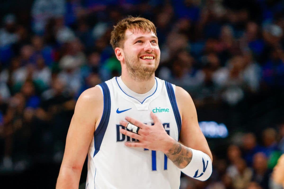 Luka Doncic, do Dallas Mavericks. Foto: Icon sport