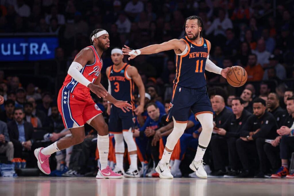 NBA Playoffs 2024: Knicks vencem 2&ordm; jogo em Nova Iorque e miram varrida na Philadelphia