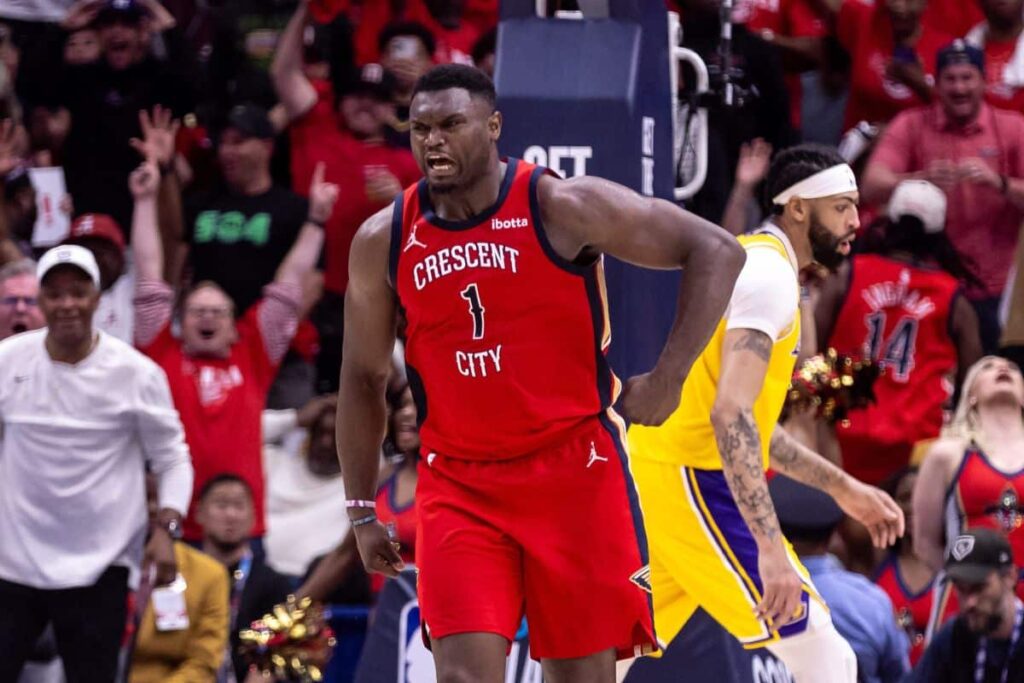 NBA: les&atilde;o de Zion Williamson preocupa Pelicans em meio ao play-in