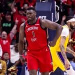 NBA: les&atilde;o de Zion Williamson preocupa Pelicans em meio ao play-in