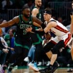 NBA Playoffs 2024: Jaylen Brown garante classifica&ccedil;&atilde;o dos Celtics em vit&oacute;ria arrasadora sobre o Heat