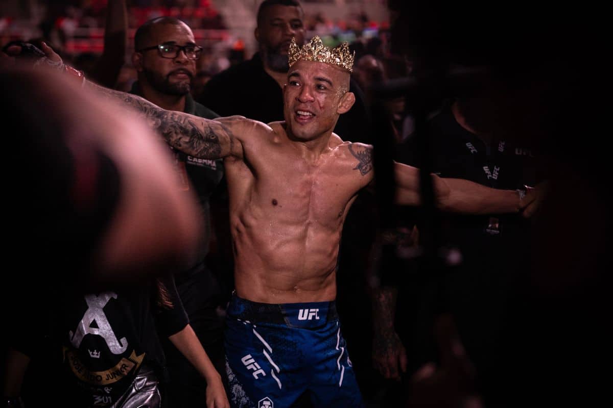 Jos&eacute; Aldo brilhou no UFC 301 com vit&oacute;ria em retorno ao MMA (Foto: UFC/Divulga&ccedil;&atilde;o/Twitter)
