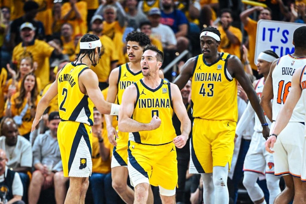 NBA Playoffs 2024: Pacers vencem Knicks no Jogo 6 e leva s&eacute;rie para decis&atilde;o