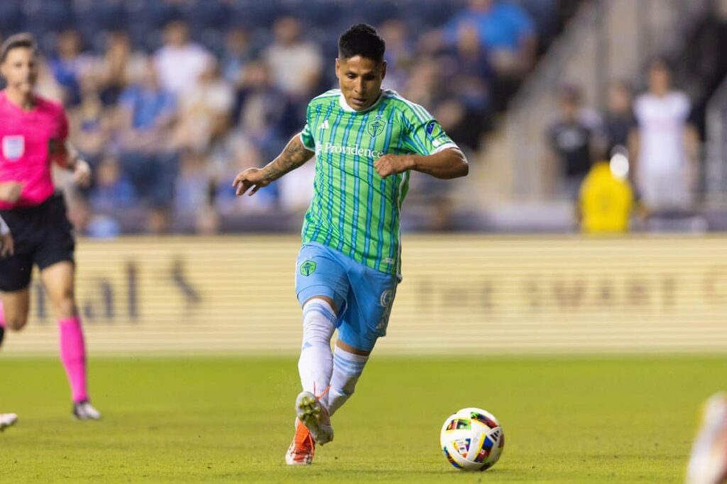 Em rodada atrasada da MLS, Sounders vence o Philadelphia com ‘golaço’ de Ruidíaz