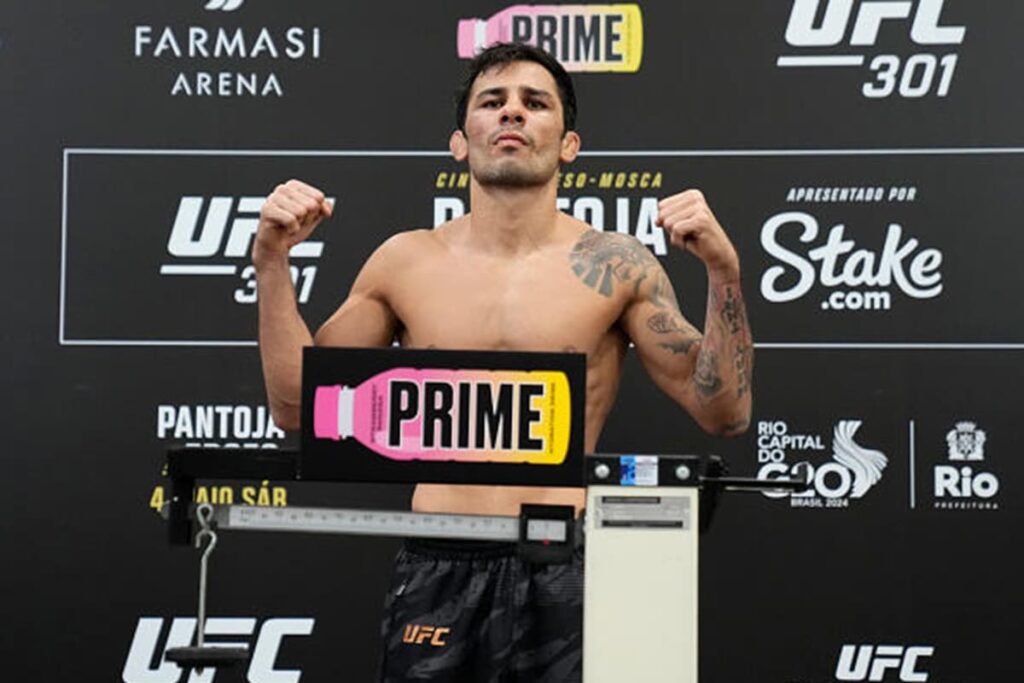 UFC 301: Pantoja e Erceg batem o peso, e luta principal &eacute; confirmada