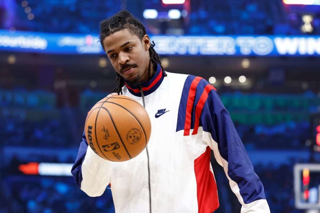 NBA: Recuperado? Ja Morant volta a treinar ap&oacute;s les&atilde;o que o tirou da temporada