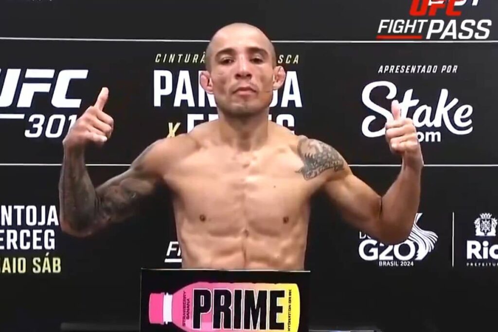 UFC 301: Jos&eacute; Aldo sofre, fica nu para bater o peso, e luta &eacute; confirmada