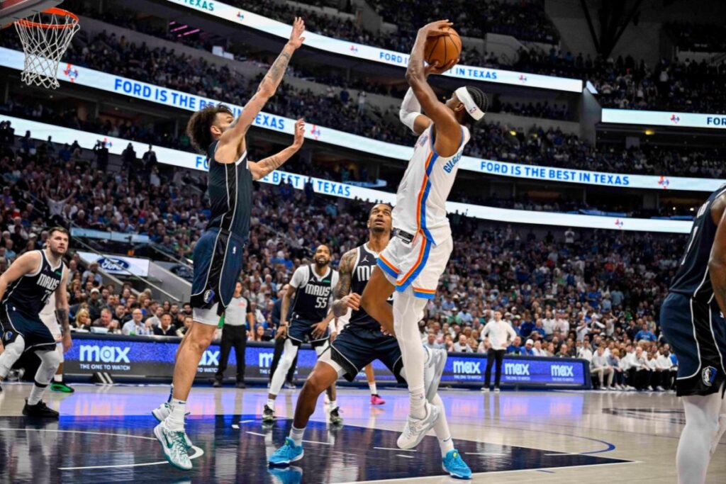 NBA Playoffs 2024: Thunder vira o jogo na reta final, vence Mavericks e empata a s&eacute;rie