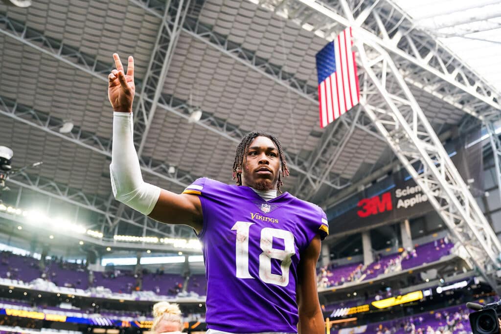 NFL: No topo! Justin Jefferson renova com os Vikings por 4 anos e R$ 735 milh&otilde;es