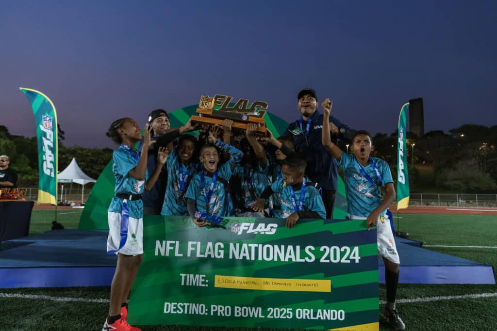 NFL Flag acelera futuro do esporte ol&iacute;mplico no Brasil