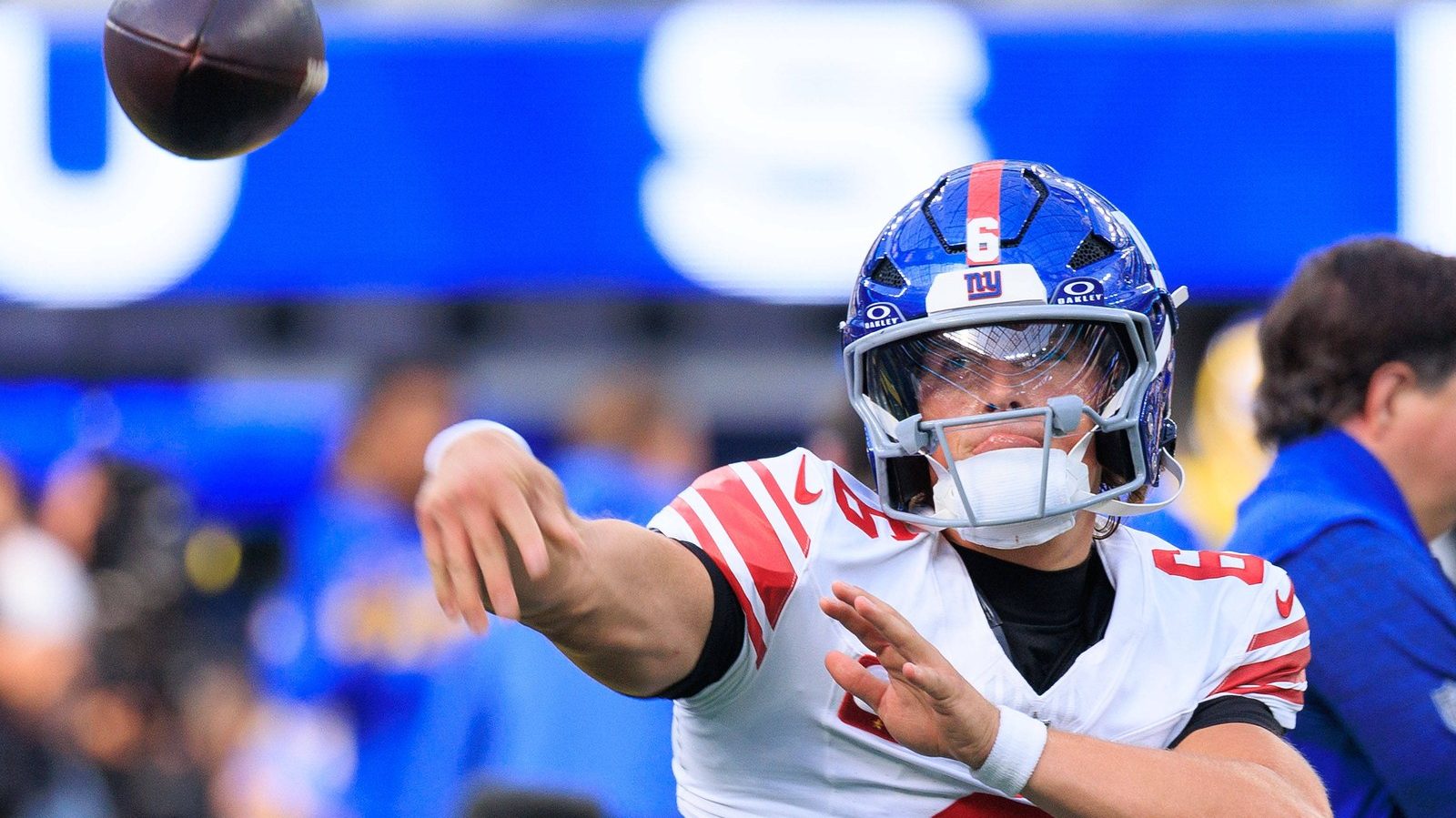 [NFL] Giants: Jaxson Dart pode perder a temporada por les&atilde;o no joelho