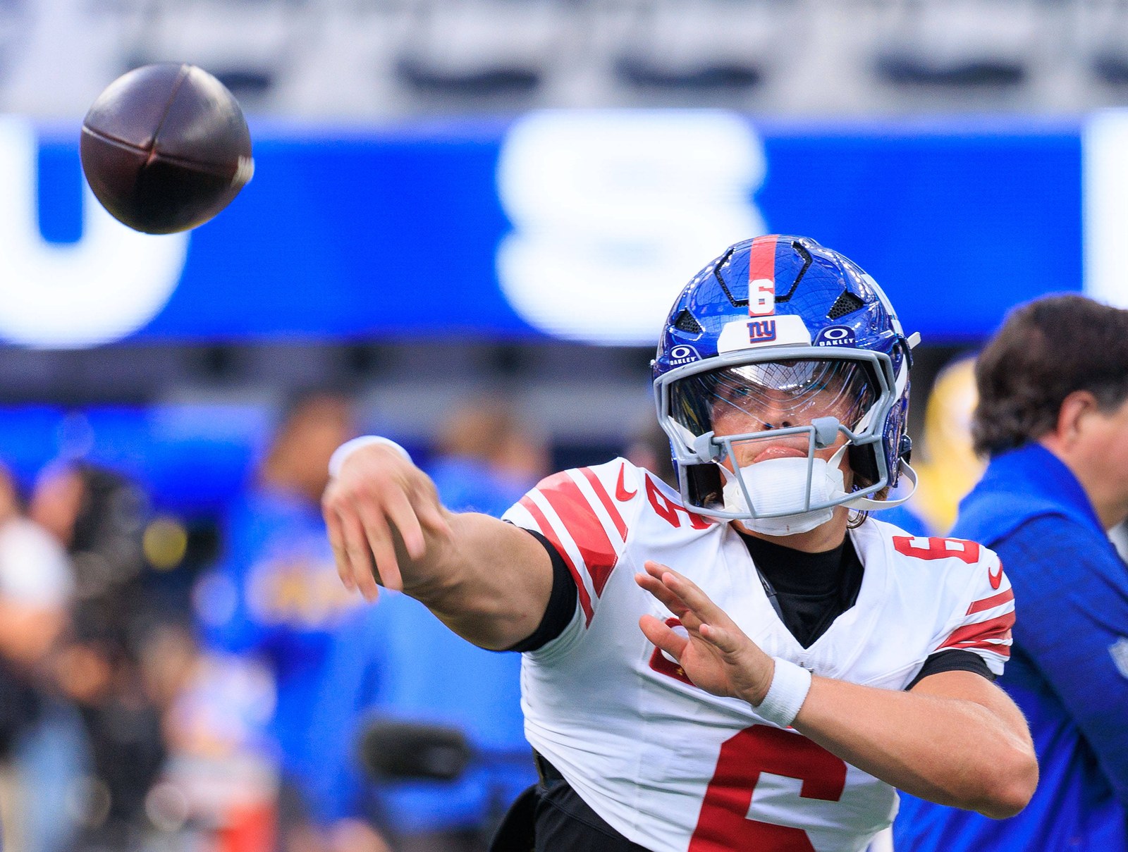 [NFL] Giants: Jaxson Dart pode perder a temporada por les&atilde;o no joelho